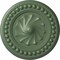 Ekena Millwork Foster Shell Ceiling Medallion (Fits Canopies up to 9 5/8"), 15 3/4"OD x 2"P, Athenian Green CM15FOAGF - alternate 1
